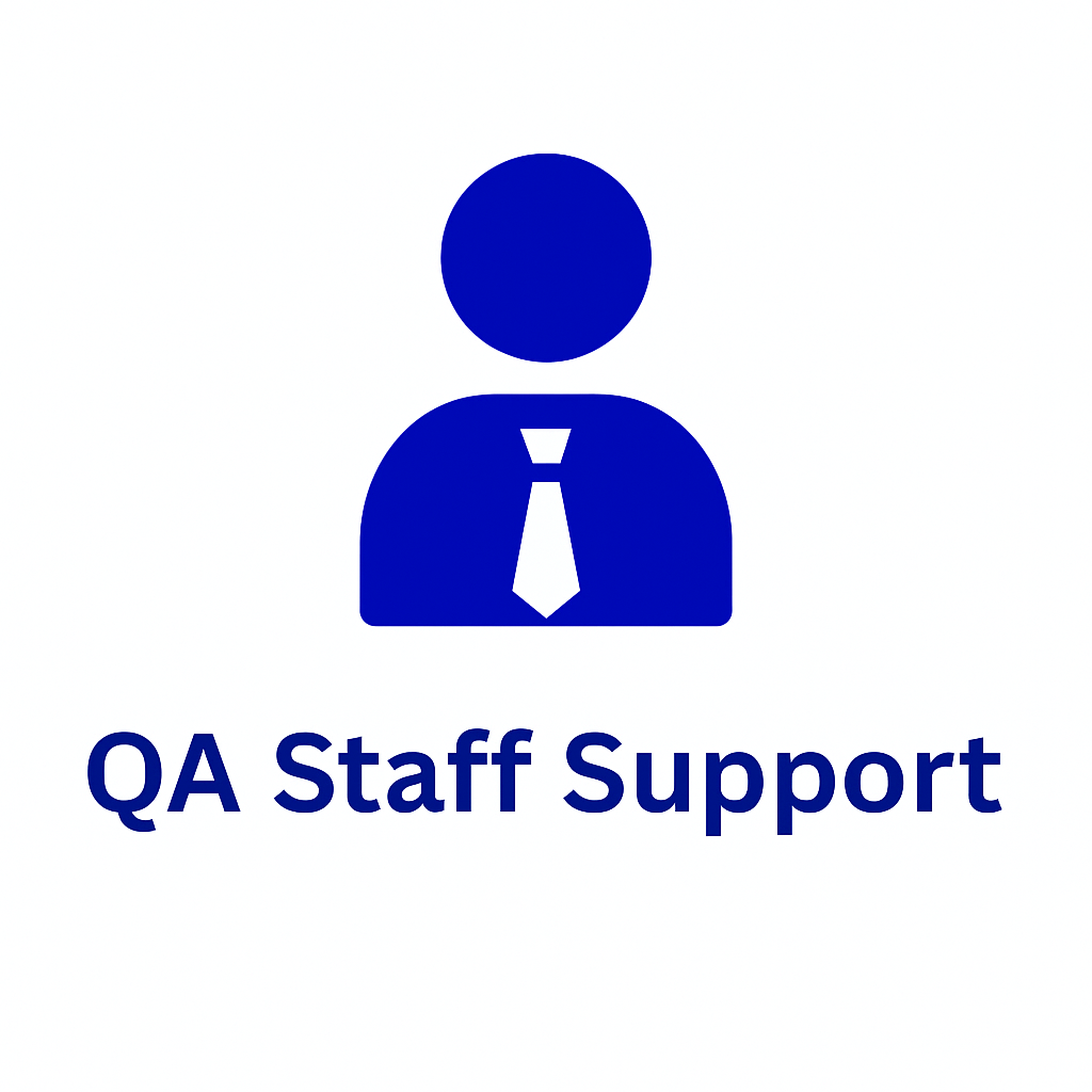 QA staff support consulting icon